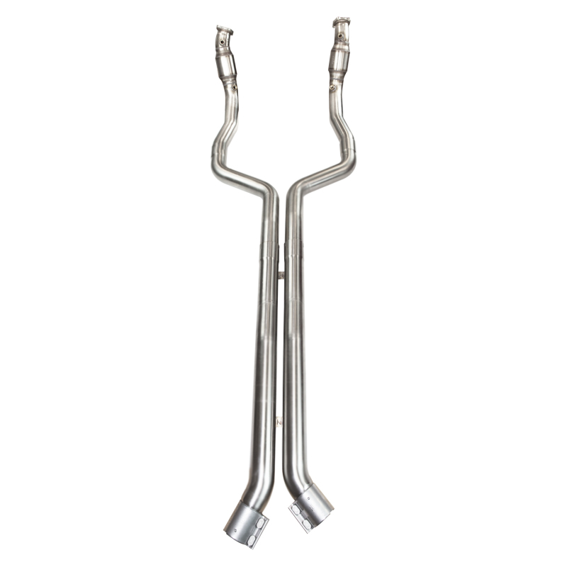 Cadillac ATS-V Performance Exhaust - Kooks Headers - Green Catted Downpipes - GREEN - `16-`18